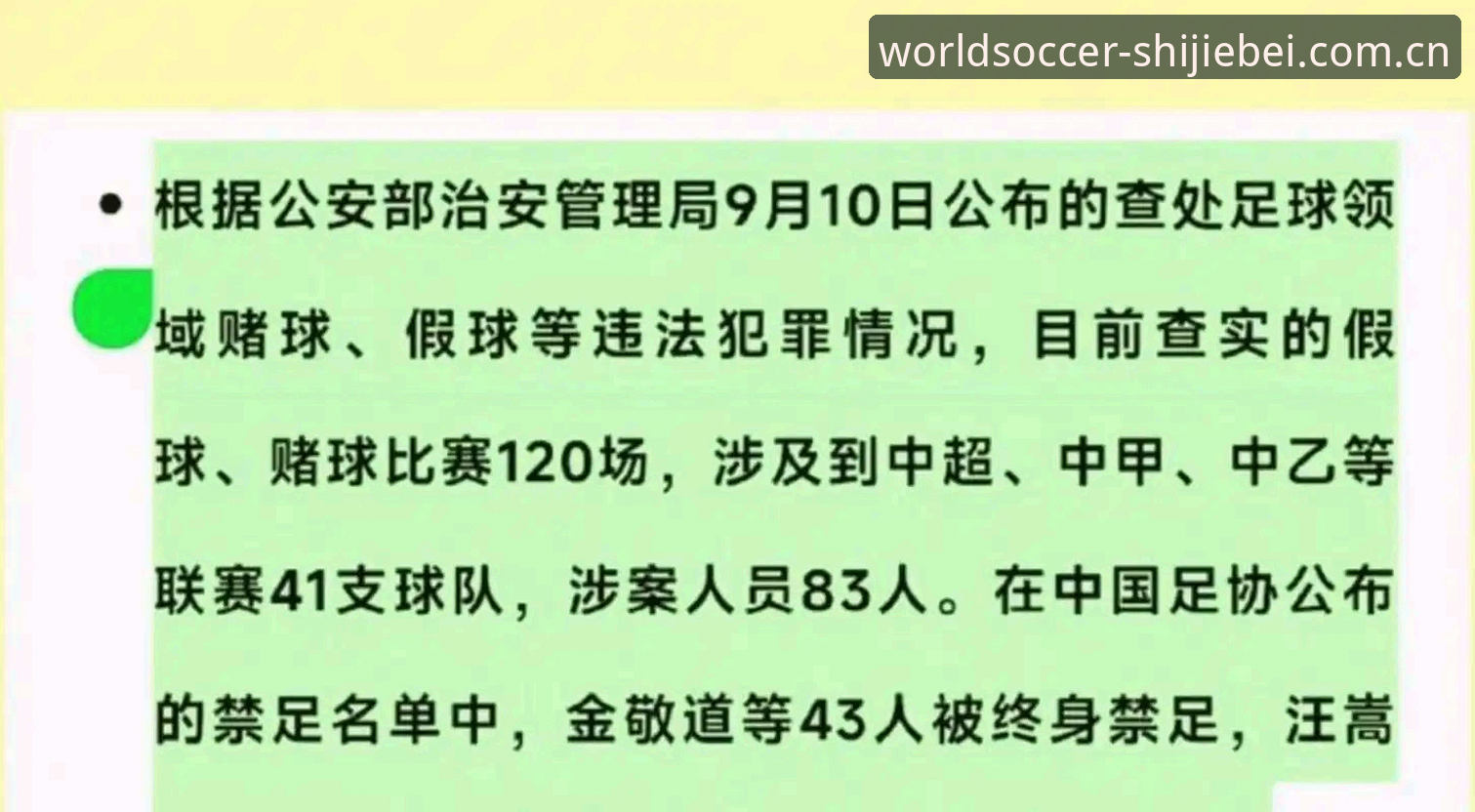 3个关键细节看懂中国足协第三批禁足名单——65人受罚背后的足球乱象